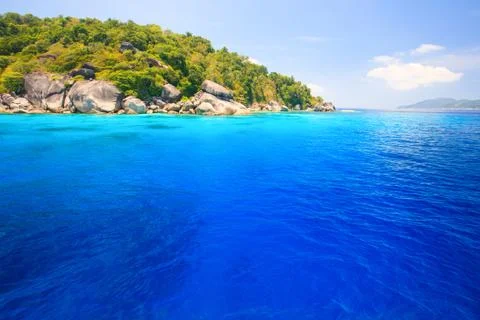 Similan Islands in summer time. Stock Photos