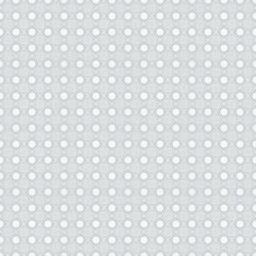 Simle seamless texture grid and circles in white and gray colors Stock Illustration