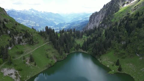 Simmental Valley, Switzerland Stock Footage 303308542