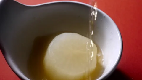 Simmered Daikon Stock-Footage 332920268