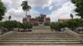 The Simon Bolivar monument in Casco Viejo, Panama City 4k or 4k+ Resolution