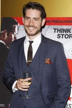  Simon Cotton attends a VIP screening of Rise of the Krays at the May Fair... Stock Photos