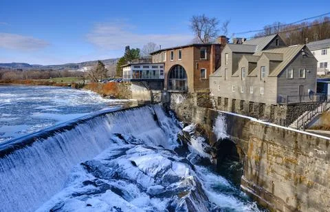 Simon Pearce, Quechee VT Stock Photos