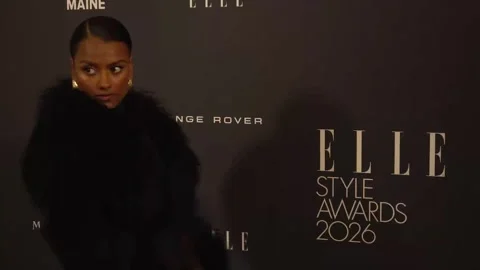 Simone Ashley and Rosamund Pike among stars attending Elle Style Awards 2026 Stock Footage 345089797