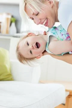 Simper family having fun Stock Photos