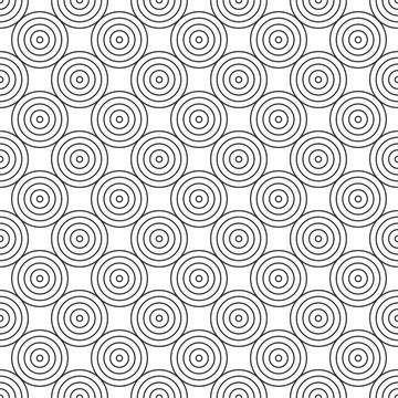 Simplae geometric seamless pattern vector. Easy background for web or print.  스톡 일러스트