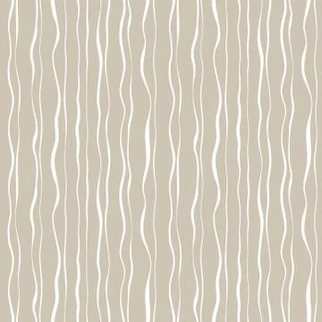 Simple 2 color stripes pattern. Seamless wave pattern. Nature theme Illustrazione stock