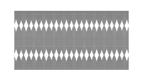 Simple 2D checkered pattern animation video on white background Stock-Footage 345029707