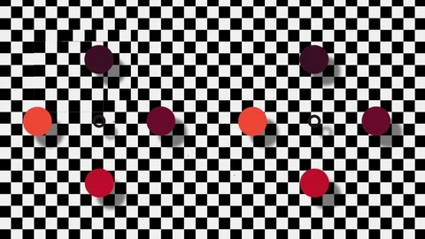 Simple 2d flat Abstract  Background With Trendy Geometric  Elements. Stock Footage 119906232