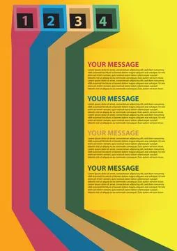 Simple 3D Layout Stock Illustration