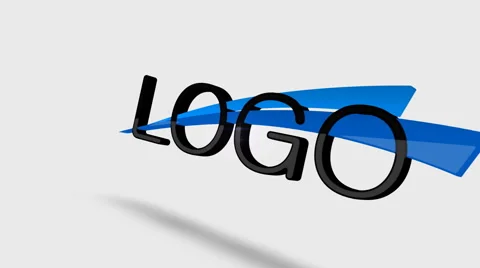 Simple 3D Logo VR 05 After Effects stock