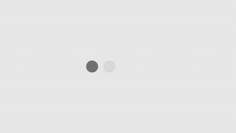 Simple 4 dot animated loading motion graphic alpha channel loop video design Stock Footage 288708891