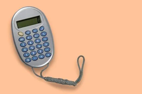 Simple 4 operation calculator Foto stock