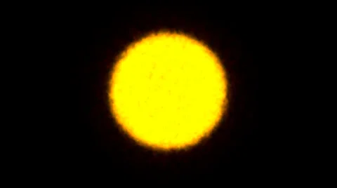 Simple abstract animated fireball 5 alpha Stock Footage 34119226