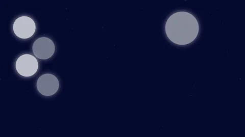 Simple abstract animation blur light Stock Footage 202657260