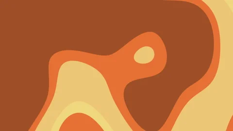 Simple abstract background in brown and yellow Stock Footage 309924624