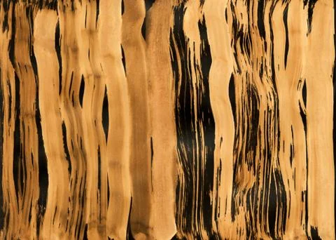 Simple abstract background with brown stripes and stains. Earthy tones, colors. Illustrazione stock