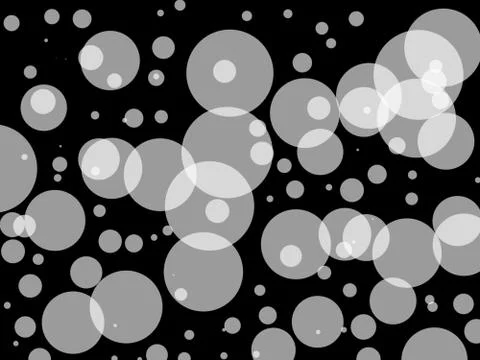 Simple abstract background of cookies and cream milk dots on black. graphical Stock Illustration