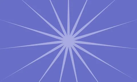 Simple Abstract Background with Light Lavender Sunburst or Starburst Ray Pa.. Stock Illustration