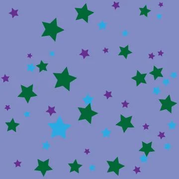 Simple abstract background with stars Stock Illustration