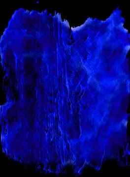 Simple abstract black-blue textured watercolor, trendy earthy tones, colors. Stock Illustration