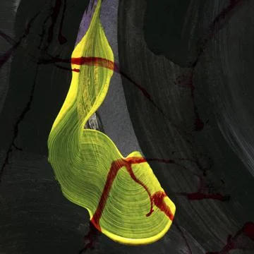 Simple abstract boho yellow-gray watercolor, acrylic background. Stock Illustration