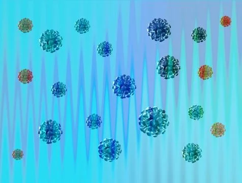Simple abstract coronavirus background 스톡 일러스트