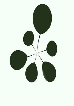 Simple abstract drawing for design Stock Illustration