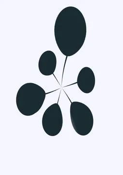 Simple abstract drawing for design Stock Illustration