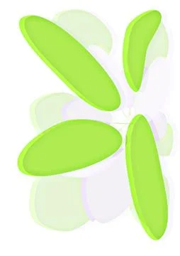 Simple abstract drawing, minimal design Stock Illustration