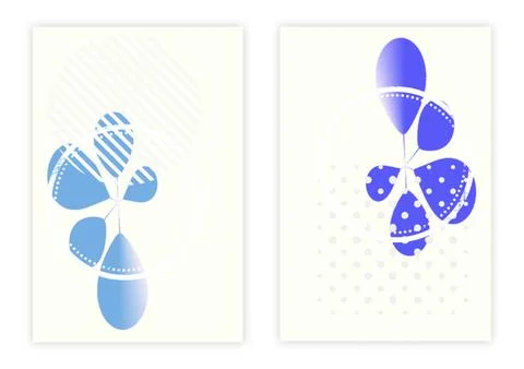 Simple abstract drawing, minimal design Stock Illustration