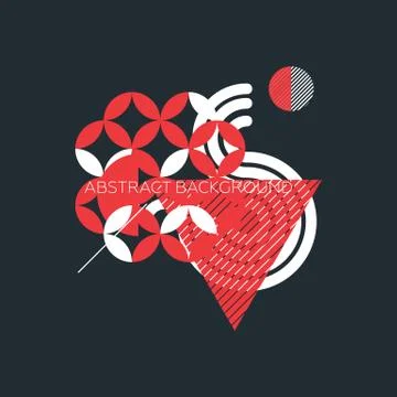 Simple abstract geometric Stock Illustration