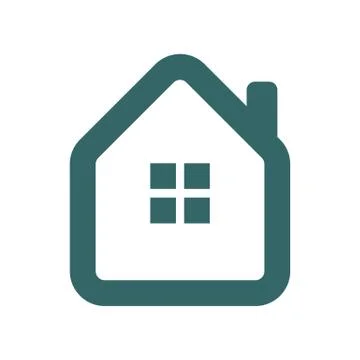 Simple Abstract House Logo Stock Illustration