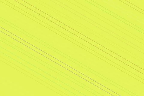Simple abstract image of power lines on a yellow background Stock Illustration