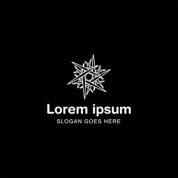 Simple Abstract Logo Vector Design EPS10 Stock Illustration