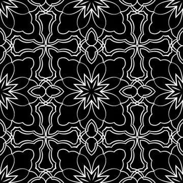 Simple abstract ornament. Stock Illustration