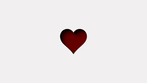 Simple abstract passionate red and white background Stock Footage 262371773