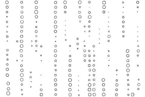 Simple Abstract pattern. Monochrome digital code background. Illustrazione stock