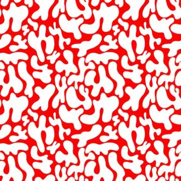 A simple Abstract pattern of spots. circles, ovals Stock Illustration