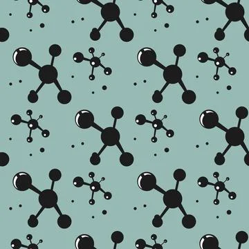 Simple abstract pattern. Vector seamless pattern with crystal lattice. Mole.. 스톡 일러스트