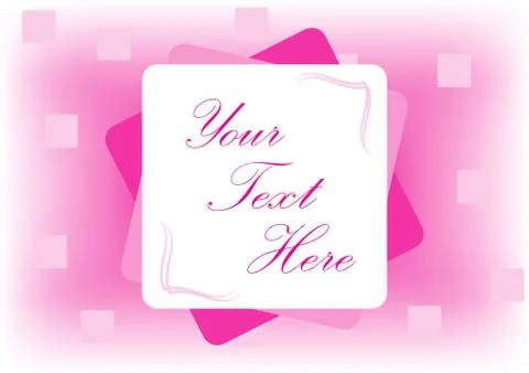 Simple abstract pink paper background Stock Illustration