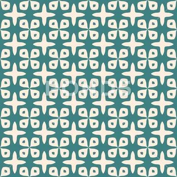 Simple abstract seamless ornament pattern background Illustrazione stock