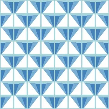 Simple abstract seamless pattern. Colorful accent for any surface. Illustrazione stock