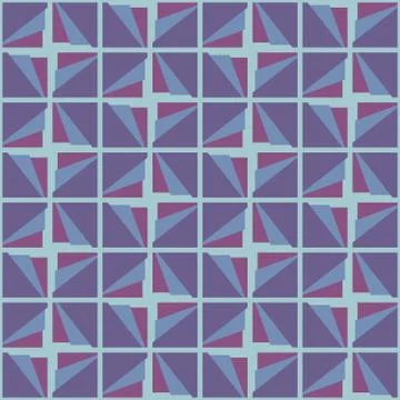 Simple abstract seamless pattern. Colorful accent for any surface. Stock Illustration