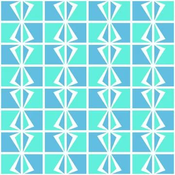 Simple abstract seamless pattern. Colorful accent for any surface. Illustrazione stock