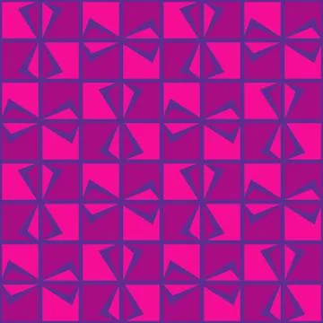 Simple abstract seamless pattern. Colorful accent for any surface. Illustrazione stock