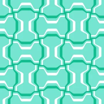 Simple abstract seamless pattern. Colorful accent for any surface. Stock Illustration