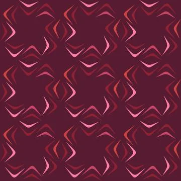 Simple abstract seamless pattern for decorating any surfaces and things. Stock Illustration