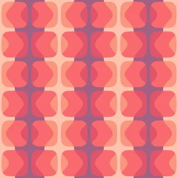 Simple abstract seamless pattern for decorating any surfaces and things. Stock Illustration