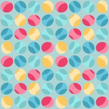 Simple abstract seamless pattern for decorating any surfaces and things. Stock Illustration